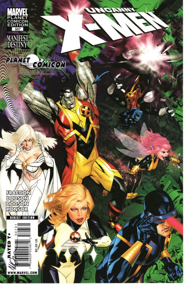 Image for UNCANNY X-MEN 507 COVER PRINT SIGNED MICHAEL GOLDEN