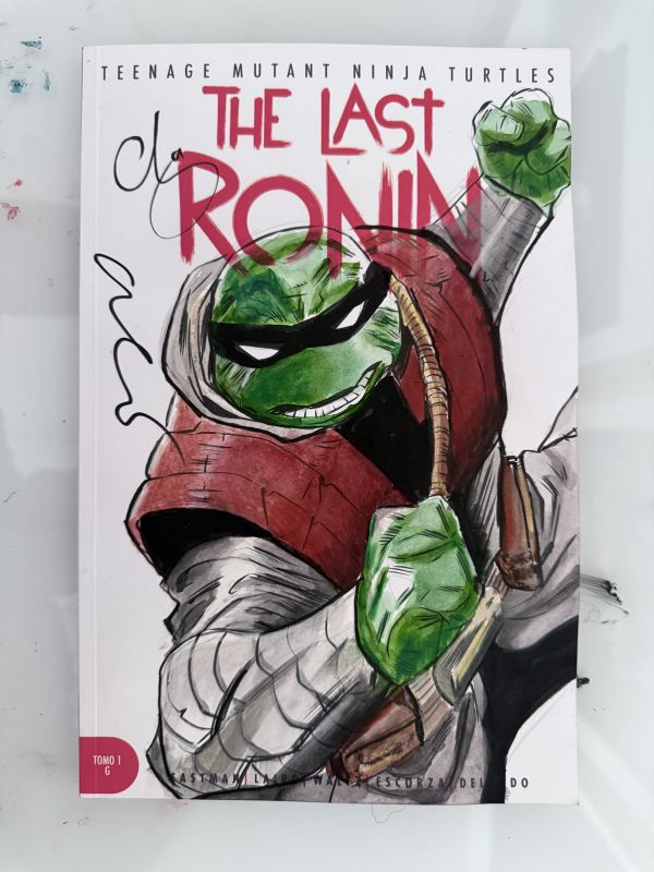 Image for The Last Ronin Sketch Cover by Escorza Bros
