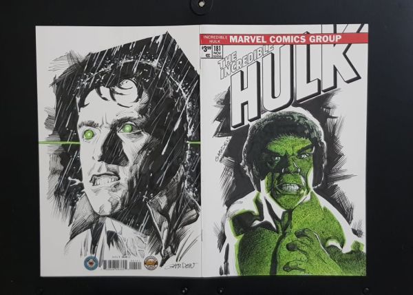 Image for Hulk Double Illustration Sketch Cover