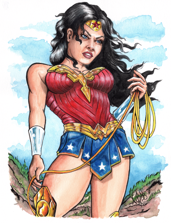 Image for Wonderwoman pinup