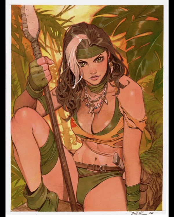 Image for Savage Rogue 9x12 Original Art by Jorge Molina