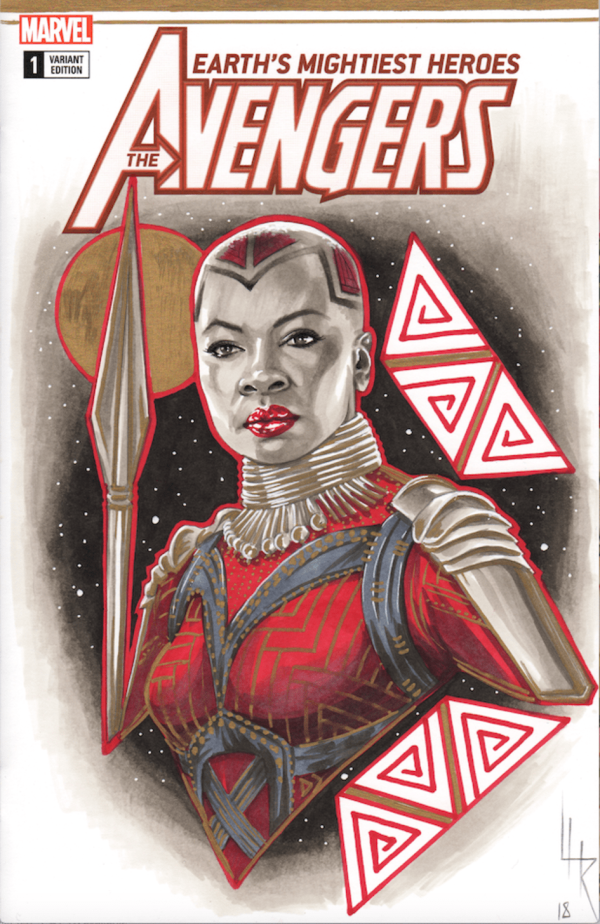 Image for Avengers #1 Okoye Sketch Cover