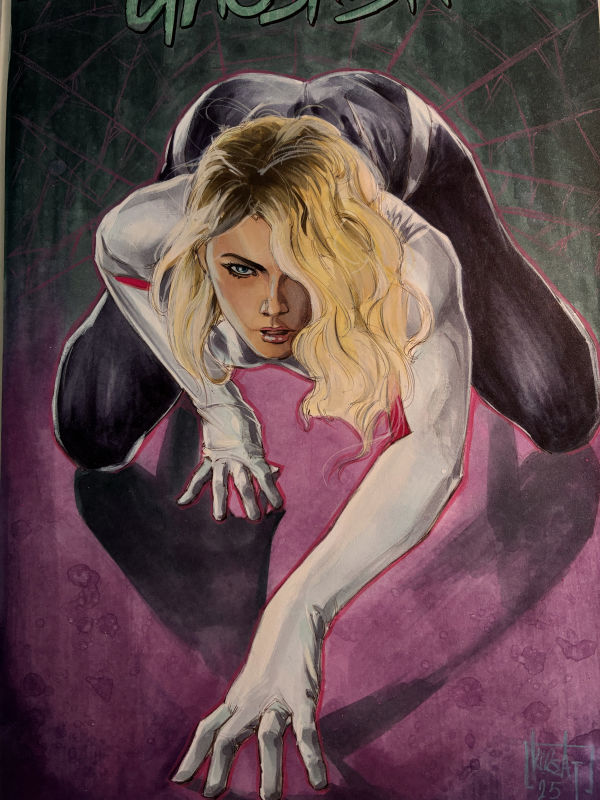 Image for Spider Gwen sketch cover