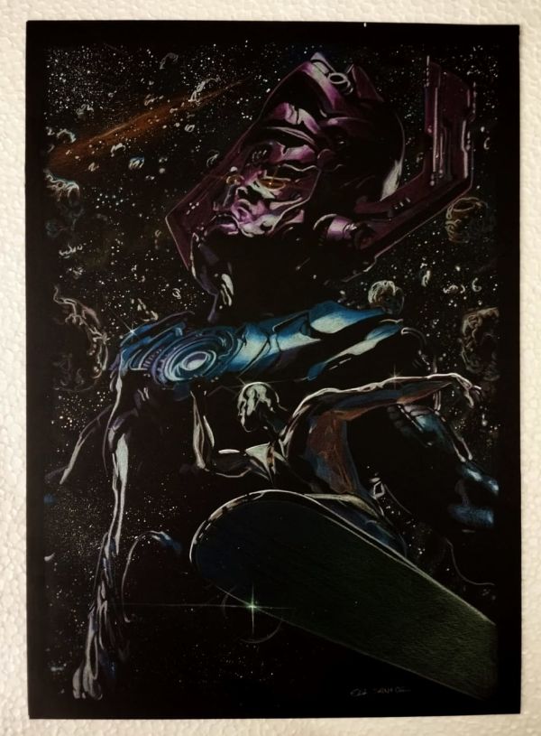 Image for Galactus and Silver Surfer Original Art
