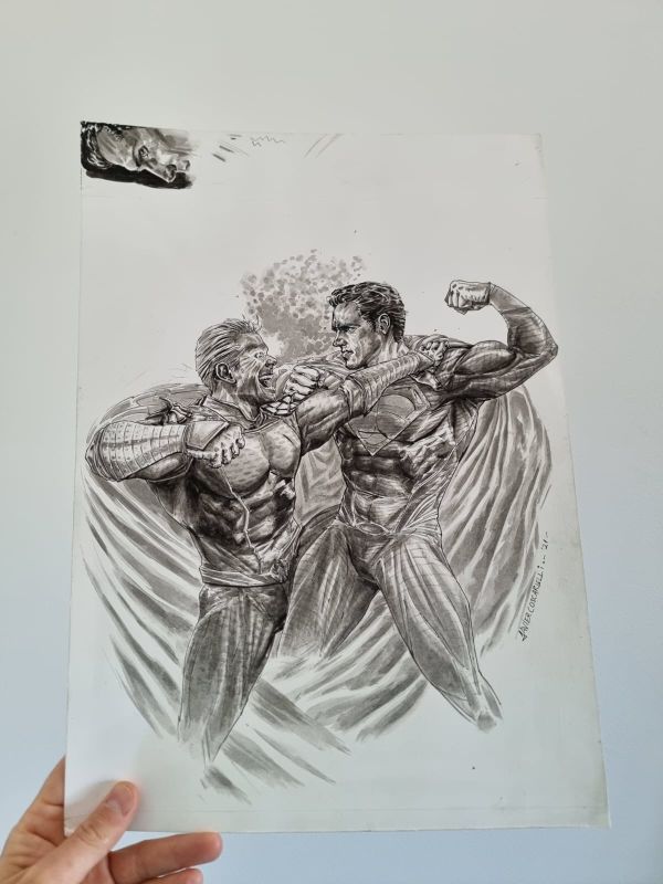 Image for Superman vs Homelander by Javier Cosca