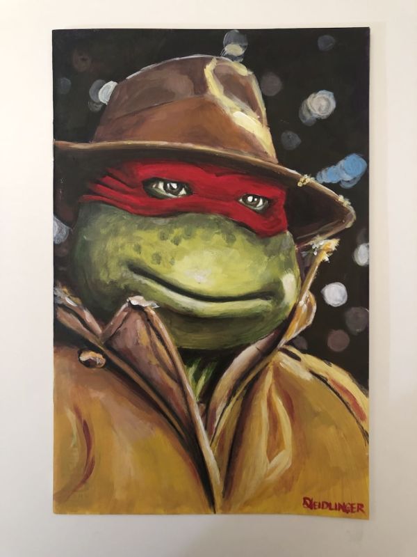 Image for TMNT Raphael Acrylic Sketch Cover