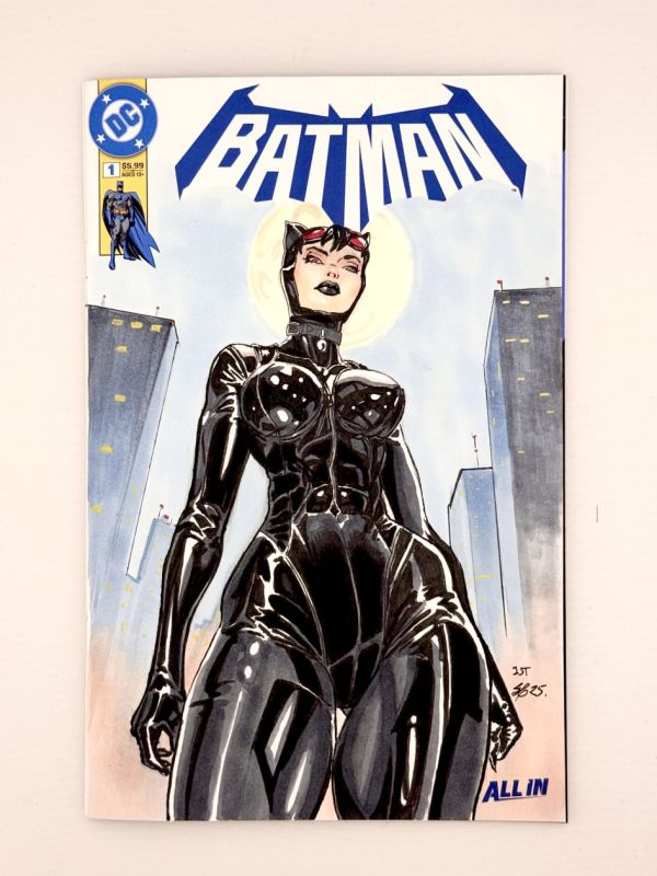 Image for Catwoman on Batman Sketch Cover