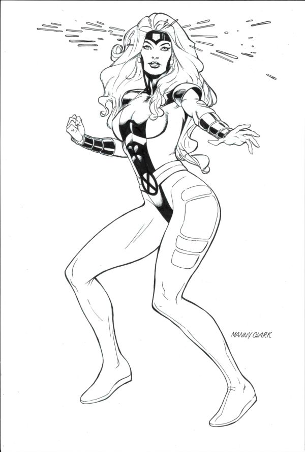 Image for Jean Grey Illo by Manny Clark