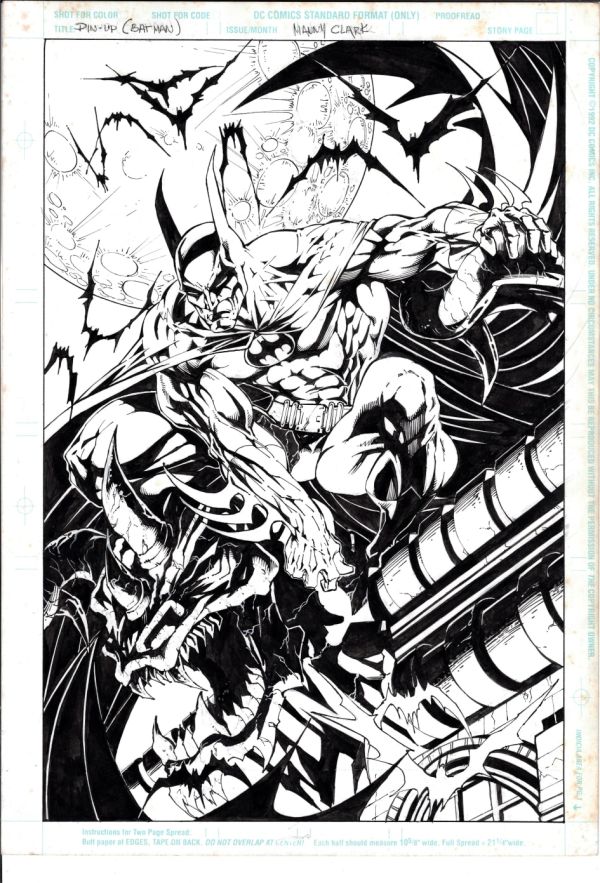 Image for Batman Illo by Manny Clark