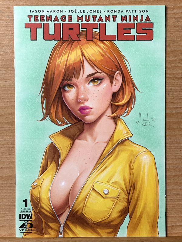 Image for April O’Neil Sketch Cover by Will Jack