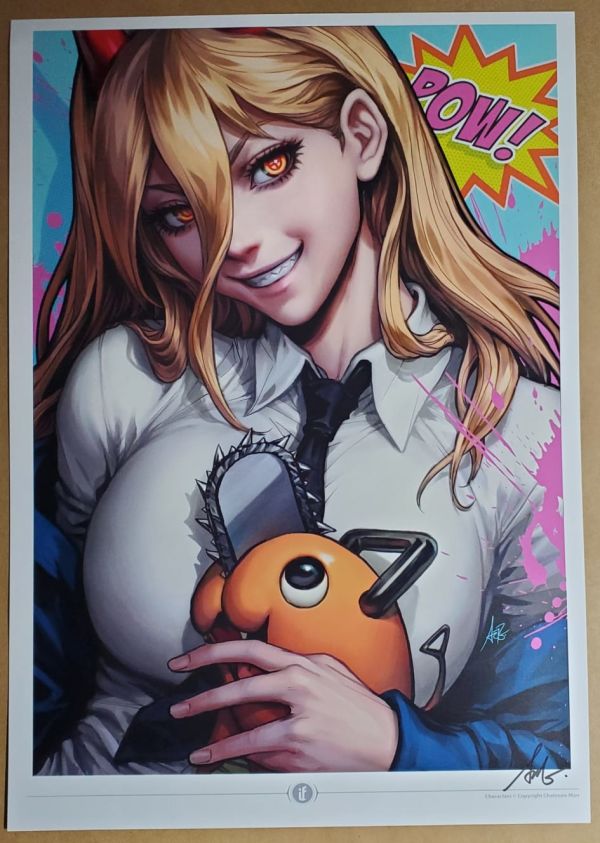 Image for Chainsaw Man Power by Artgerm and signed
