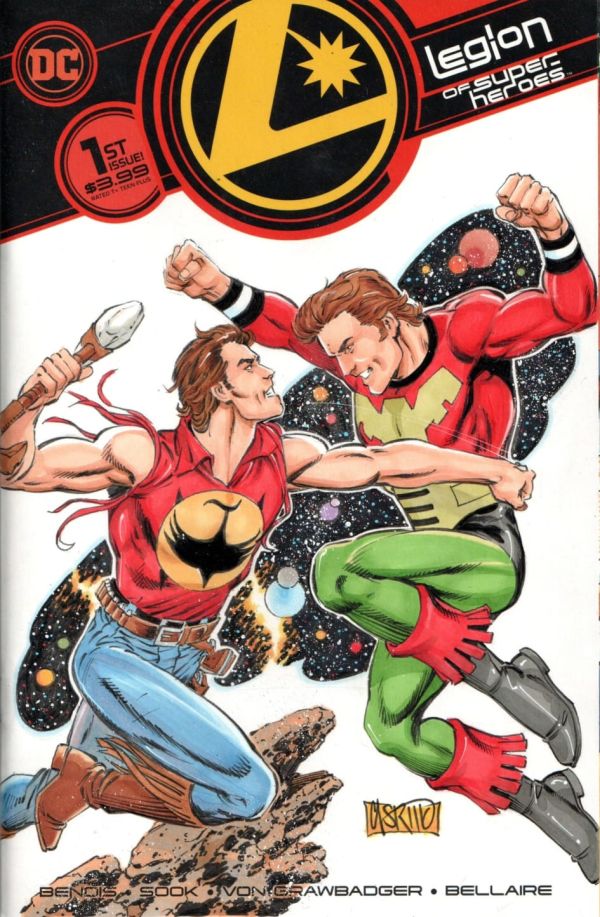 Image for Ultra Boy vs Zagor sketch cover by Anthony Castrillo