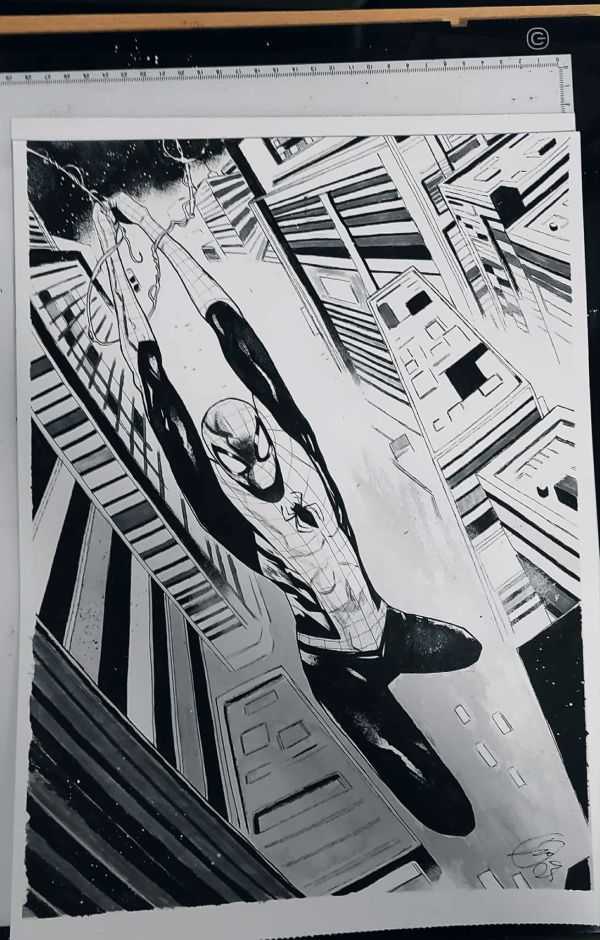 Image for Spider-Man 11x17” inks & markers 🔥🔥🔥