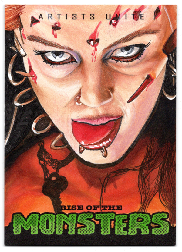 Image for Melinda Clarke Return of the living Dead Sketch Card