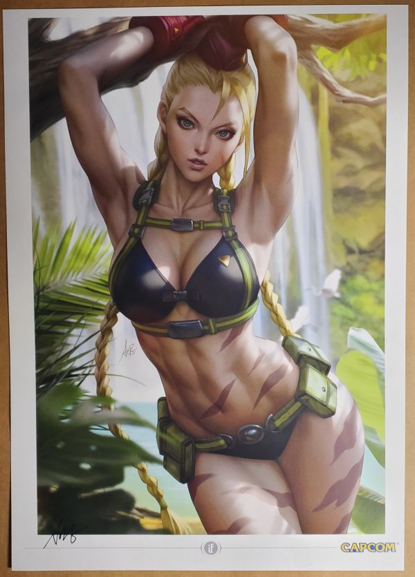 Image for Cammy Print by Artgerm and signed