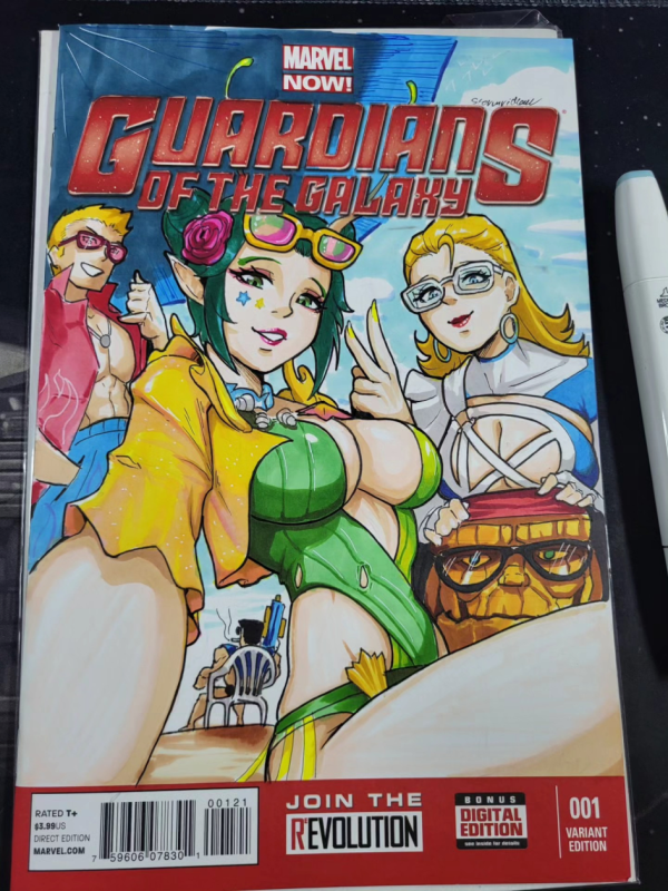 Image for Guardians of the Galaxy Sketch Cover
