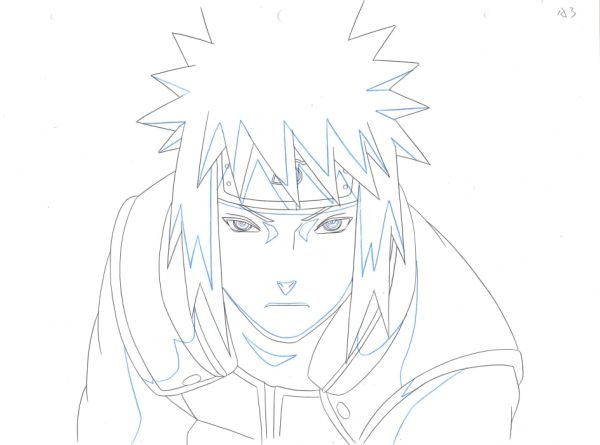 Image for Naruto Shippuden Animation Production Sketch Genga Cel 06 // Anime Art Douga
