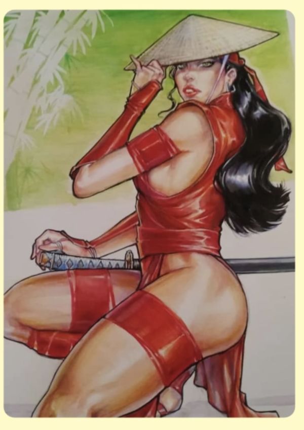 Image for Elektra pin up 