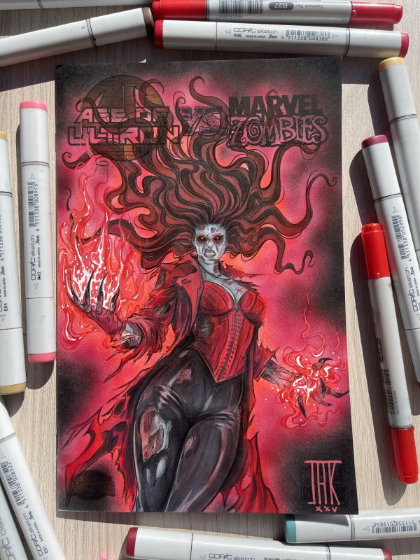 Image for Zombie Scarlet Witch - by JAK