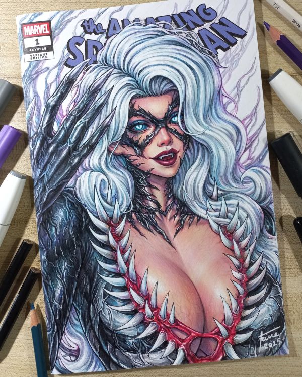 Image for Venomized Black Cat - Sketch Cover