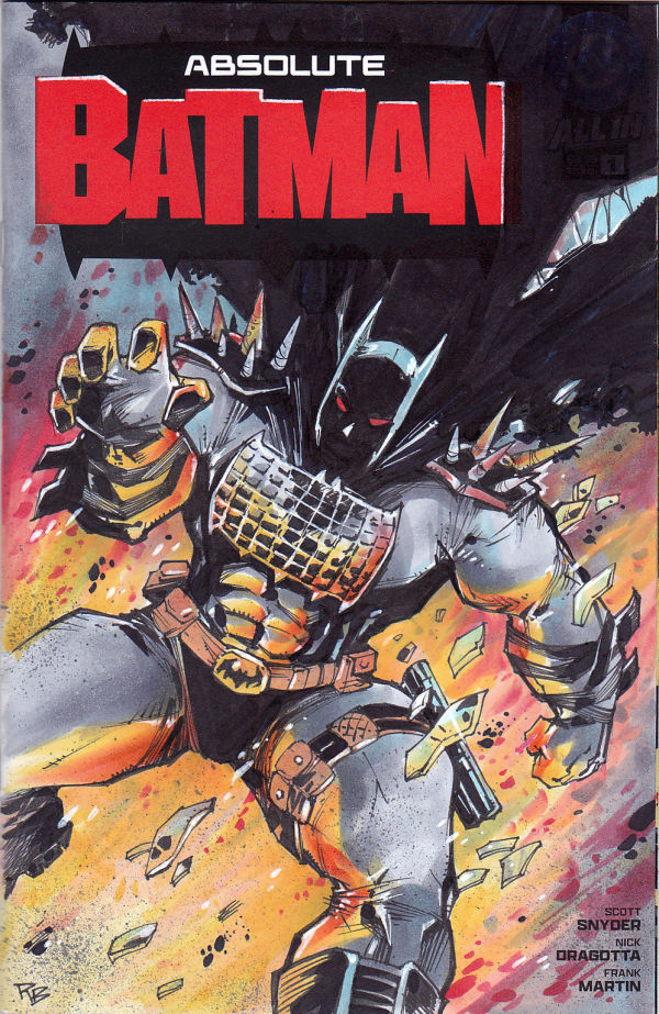 Image for NANANANANANANANA Batman Absolute Edition Sketch Cover