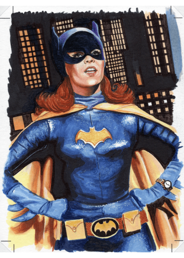 Image for Batgirl Portrait Illustration