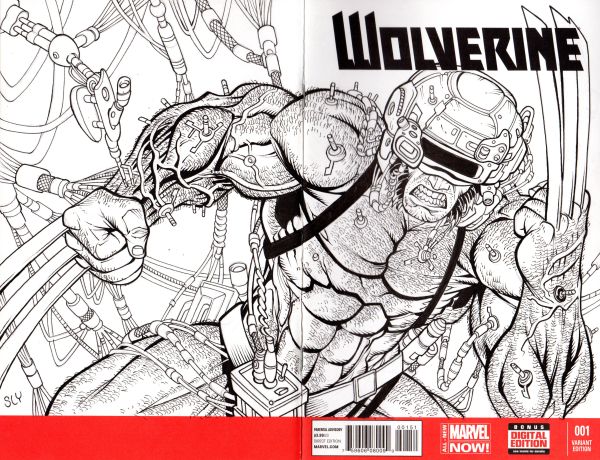 Image for Wolverine illustrated by Sly! 