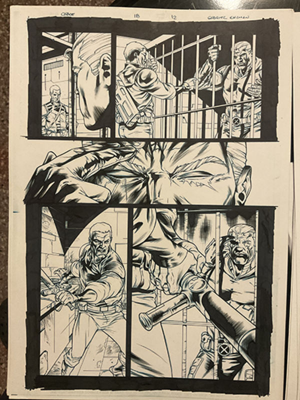 Image for Cable "the last hope" issue 18, page 12 by Mariano Taibo