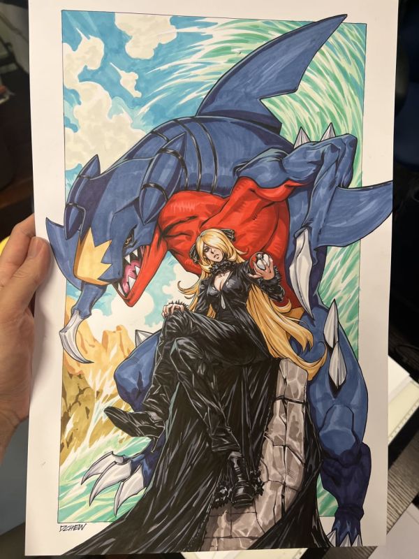 Image for Arttrober 2025 Day 1 Cynthia