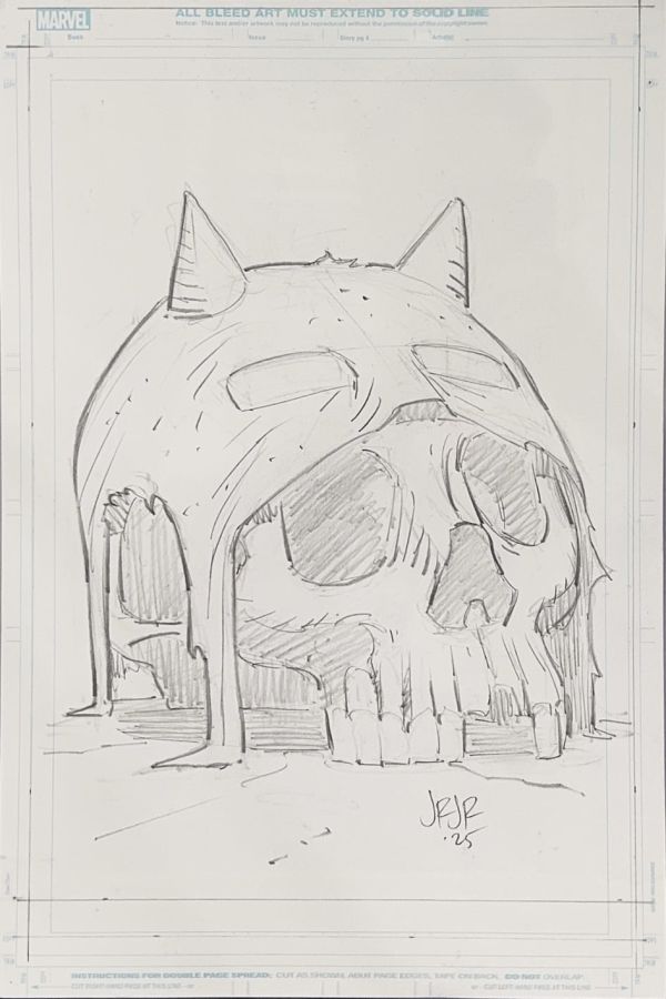 Image for Unpublished Daredevil cover by John Romita Jr.