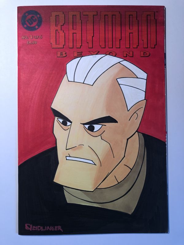 Image for Batman Beyond Sketch Cover Featuring Bruce Wayne
