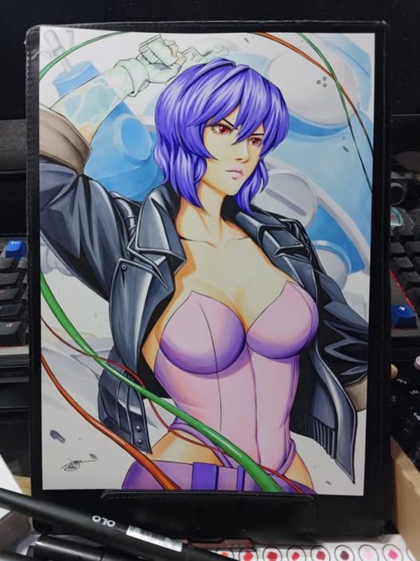 Image for Arttrober 2025 Motoko Kusanagi