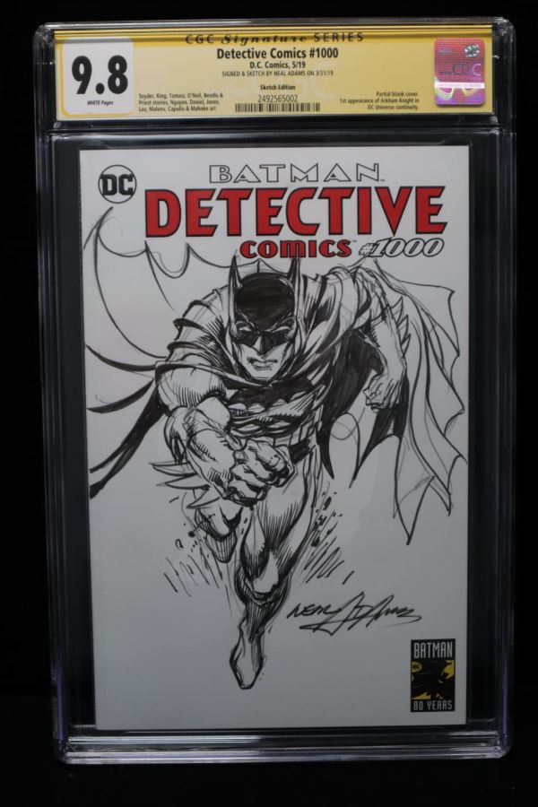 Image for Batman Sketch on Detective Comics#1000 by Neal Adams
