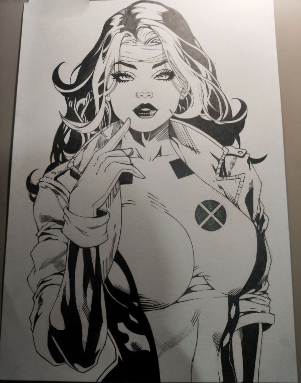 Image for Rogue (X-Men) - Original Art A3 240g