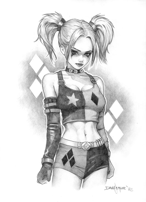 Image for Harly, original pencil sketch from Dave Nestler