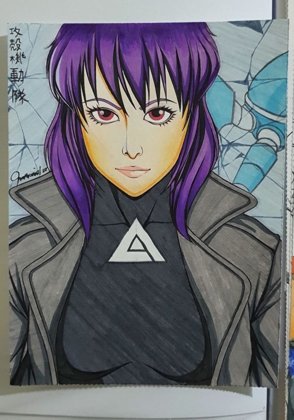 Image for Arttrober 2025 Motoko Kusanagi 