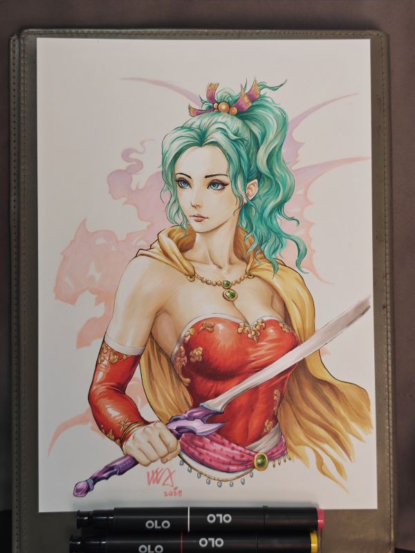 Image for Arttrober 2025 Day 6 - Terra Branford