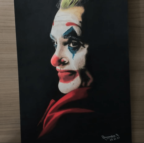 Image for Joker Portrait Art