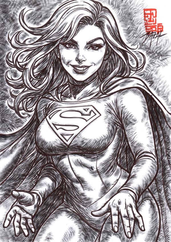 Image for DAWN’S EMBRACE by Angel Bazal. 8,3x11,7.