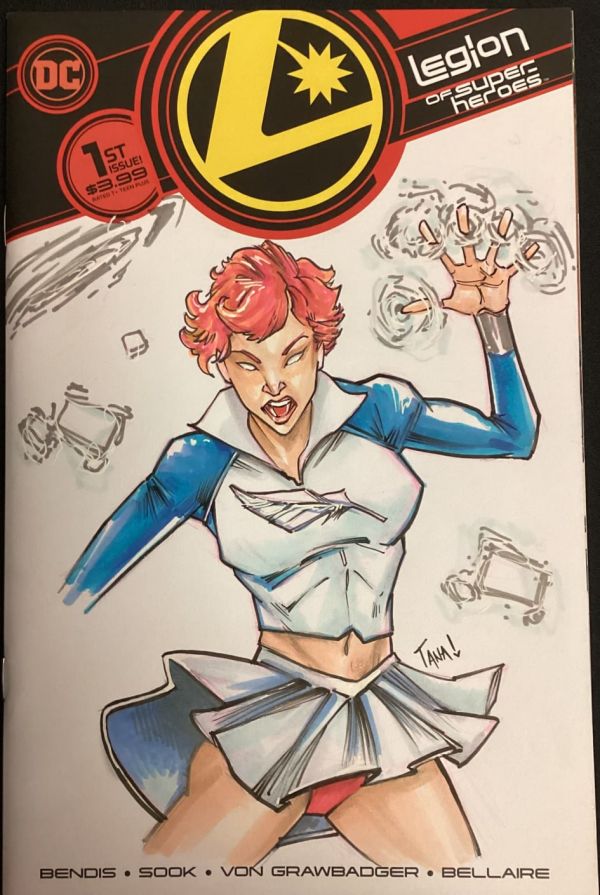 Image for Light Lass sketch cover by Tana Ford