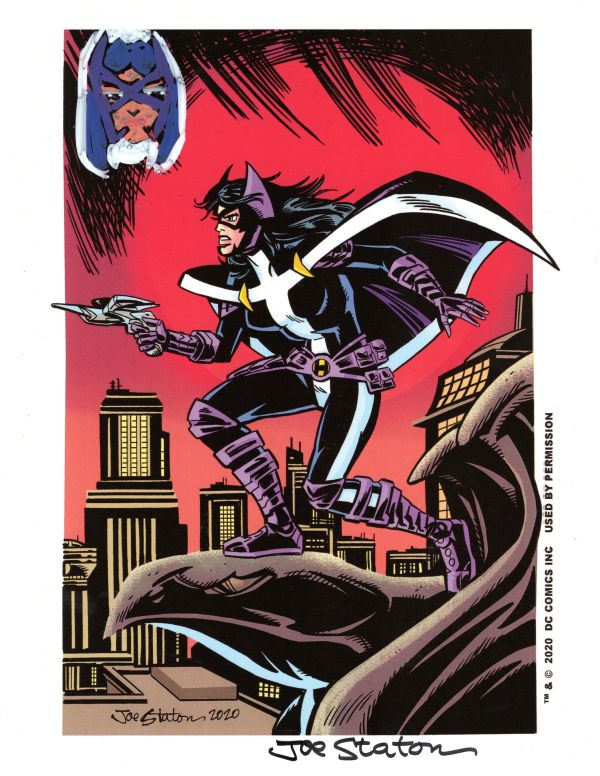 Image for HUNTRESS PRINT REMARQUED IN COLOR SIGNED CO-CREATOR JOE STATON