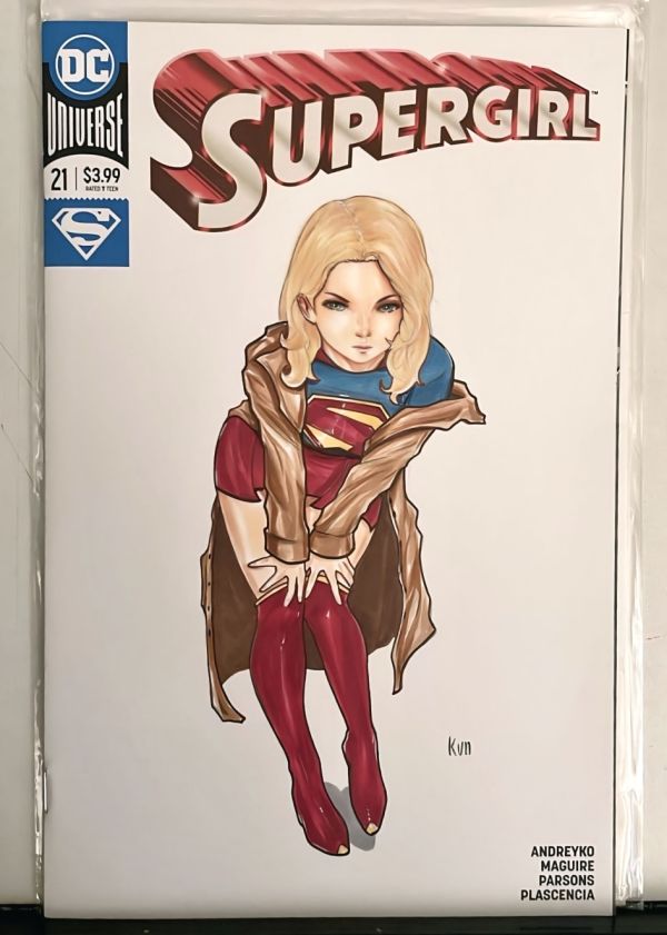 Image for Supergirl Blank Cover