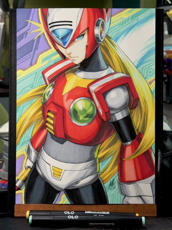 Image for Arttrober 2025 - Mega Man Zero