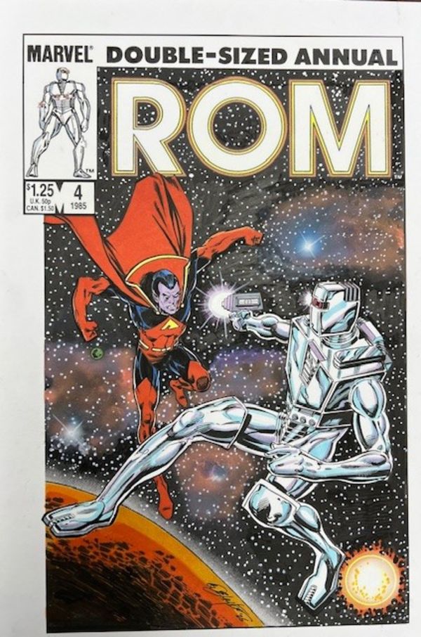Image for ROM Annual Cover Recreation by Bob Layton