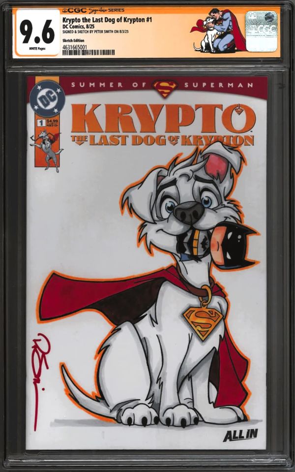 Image for ORIGINAL KRYPTO WITH SQUEAKY BRUCE ILLUSTRATION 