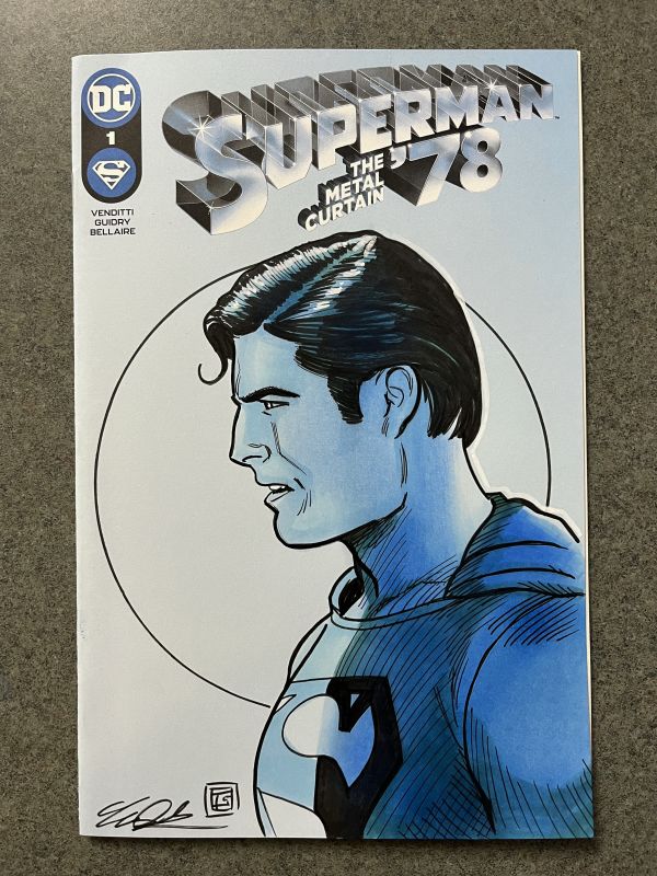 Image for Superman Sketch Cover by Tim Shinn