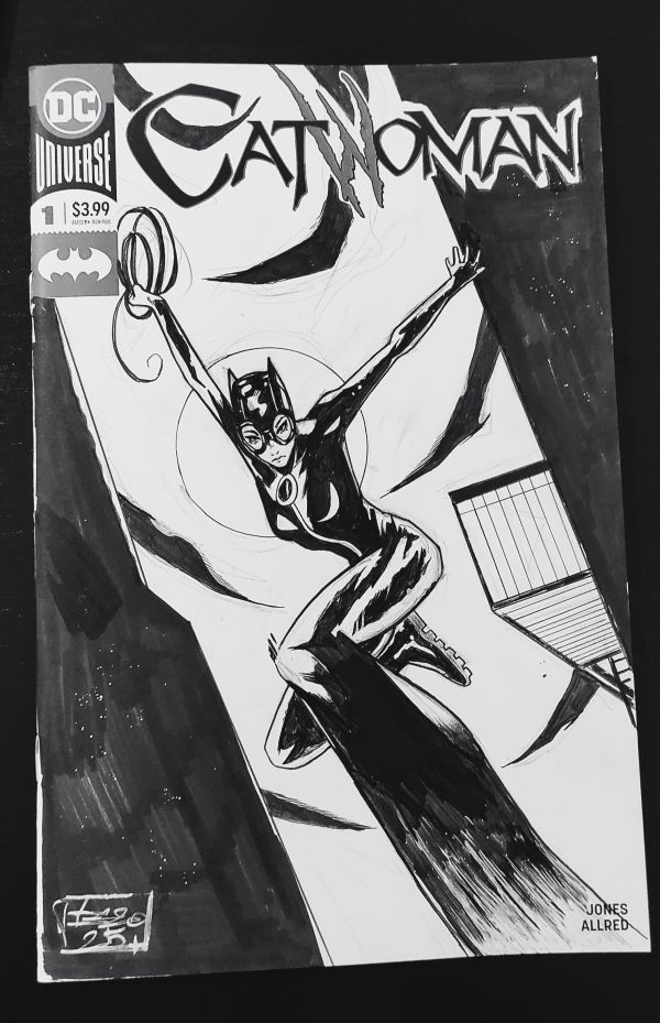 Image for Catwoman Blank Cover 