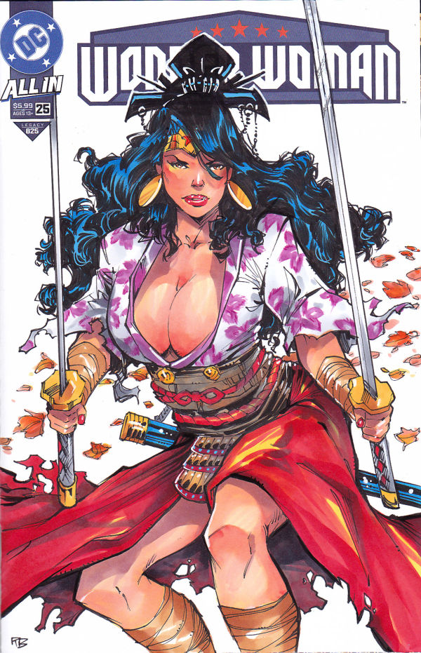 Image for Most beautiful Wonder Woman  Sketch Cover that you ever saw 