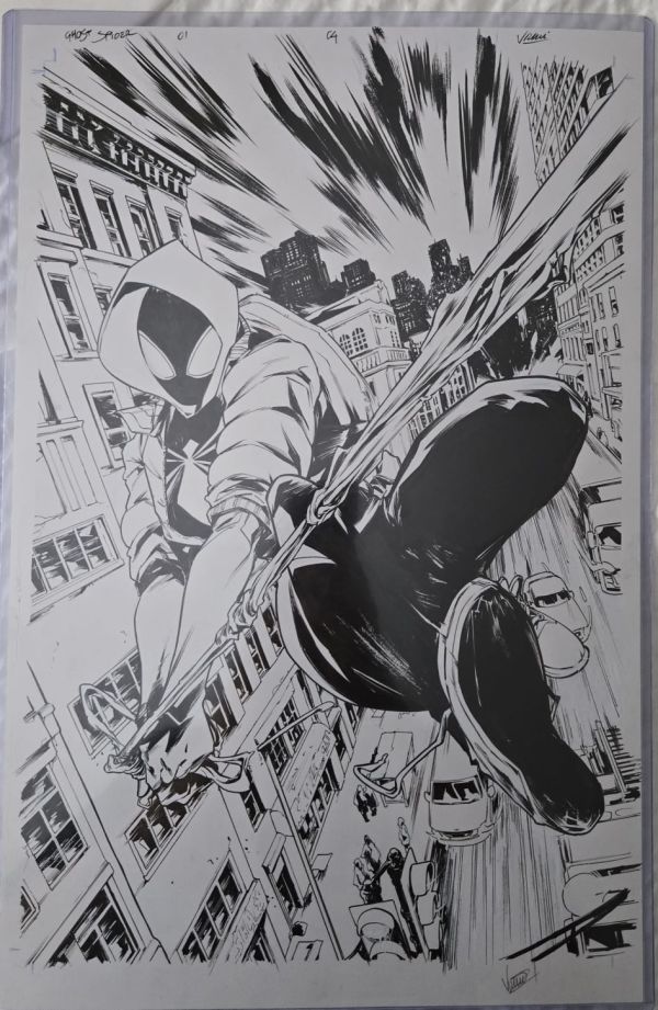 Image for Spider-gwen original page issue 1 page 4 Paolo Villanelli 