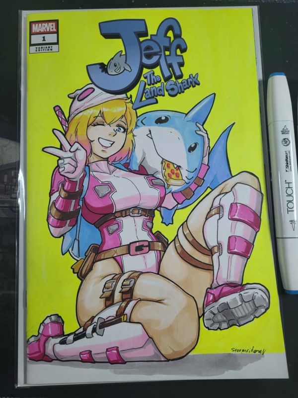 Image for Jeff the Land Shark Sketch Cover